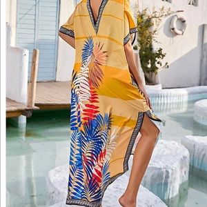 🌺 Tropical caftan dress 🏝